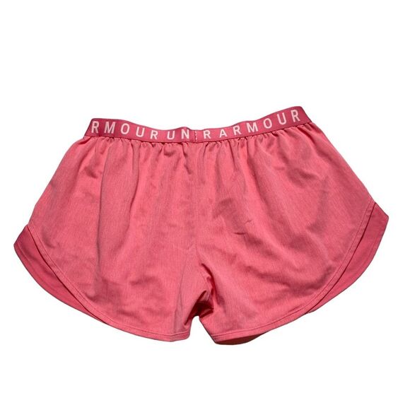Under Armour Pink Lemonade Running Athletic Shorts Sz XXL - Picture 8 of 12